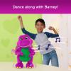Barney World Toddler Toys by Fisher-Price, Tall Plush, 13-inch Figure with Sounds, Soft Texture for Play, Kids Ages 2+ Years