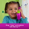 Barney’s World Toddler Toy Hey Barney Phone with Music Lights & Phrases for Preschool Kids Ages 2+ Years, Multilanguage Version