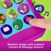 Barney’s World Toddler Toy Hey Barney Phone with Music Lights & Phrases for Preschool Kids Ages 2+ Years, Multilanguage Version