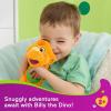Barney’s World Toddler Toy Plush Billy Dinosaur 8-Inch Character for Preschool Kids Ages 2+ Years