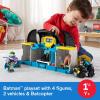 DC Super Friends Fisher-Price Little People Toddler Toy Deluxe Batcave Playset with Batman Figure for Pretend Play Ages 18+ Months (Amazon Exclusive)