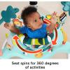 Fisher-Price Baby Bouncer Colorful Corners Jumperoo Activity Center with Music Lights Sounds & Developmental Toys(Colorful Jumperoo)