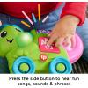 Fisher-Price Baby Learning Toy Link Squad Crawl ‘n Colors Chameleon with Music & Lights for Ages 9+ Months, Compatible Only with Link Squad Items