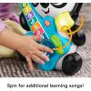 Fisher-Price Baby Learning Toy Link Squad Jam & Count Panda with Music & Lights for Ages 9+ Months, Compatible Only with Link Squad Items