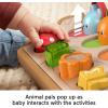 Fisher-Price Baby Toy Hide & Peek Pop-Up Animal-Themed Sensory Activity with Wood Accents & Sounds for Ages 9+ Months (Amazon Exclusive)
