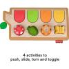 Fisher-Price Baby Toy Hide & Peek Pop-Up Animal-Themed Sensory Activity with Wood Accents & Sounds for Ages 9+ Months (Amazon Exclusive)