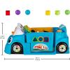 Fisher-Price Baby Toy Laugh & Learn Crawl Around Car Red Activity Center with Educational Music & Lights for Infants Ages 6+ Months (Amazon Exclusive)(Blue)