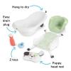 Fisher-Price Baby to Toddler Bath 4-In-1 Sling ‘N Seat Tub with Removable Infant Support and 2 Toys, Green(Exclusive Puppy Headrest)