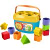 Fisher-Price Baby’s First Blocks & Rock-a-Stack Toy Set, Bucket of 10 Shapes & Ring Stacking Activity for Developmental Play Ages 6+ Months (Amazon Exclusive)(Rock-a-Stack & Blocks Bundle)