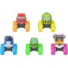 Fisher-Price Blaze and The Monster Machines Diecast Toys, Racers 4 Pack of Push-Along Metal Vehicles for Pretend Play Preschool Kids Ages 3+ Years(5 pack)