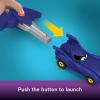 Fisher-Price DC Batwheels 1:55 Scale Toy Car Bam The Batmobile Launching Vehicle with Crash Accessory for Ages 3+ Years(Bam)