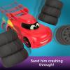 Fisher-Price DC Batwheels 1:55 Scale Toy Car Bam The Batmobile Launching Vehicle with Crash Accessory for Ages 3+ Years(Redbird)