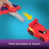 Fisher-Price DC Batwheels 1:55 Scale Toy Car Bam The Batmobile Launching Vehicle with Crash Accessory for Ages 3+ Years(Redbird)