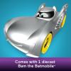 Fisher-Price DC Batwheels Preschool Toy Bat The Batmobile Carrying Case with 1:55 Scale Diecast Car for Ages 3+ Years