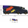 Fisher-Price DC Batwheels Toy Hauler and Car, Bat-Big Rig with Ramp and Bam The Batmobile 1:55 Scale Diecast Toy Vehicle, Ages 3+ Years(Hauler)