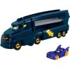 Fisher-Price DC Batwheels Toy Hauler and Car, Bat-Big Rig with Ramp and Bam The Batmobile 1:55 Scale Diecast Toy Vehicle, Ages 3+ Years(Hauler)