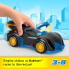 Fisher-Price Imaginext DC Super Friends Batman Toy Shake & Spin Batmobile with Poseable Figure for Pretend Play Kids Ages 3+ Years​