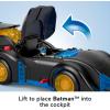 Fisher-Price Imaginext DC Super Friends Batman Toy Shake & Spin Batmobile with Poseable Figure for Pretend Play Kids Ages 3+ Years​