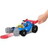 Fisher-Price Imaginext DC Super Friends Metal Force Supermobile Toy Car, 3-inch Superman Action Figure & Accessories Set, Includes Launcher & 2 Discs