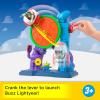 Fisher-Price Imaginext Disney and Pixar Toy Story Pizza Planet Playset with 3-inch Buzz Lightyear & Alien Friend Action Figures, Toy Rocket & Proectiles