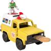 Fisher-Price Imaginext Disney and Pixar Toy Story Pizza Planet Truck with 3-inch Buzz Lightyear & Alien Friend Action Figures, Toy Vehicle & Pizza Projectile Accessories