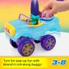 Fisher-Price Imaginext DreamWorks Trolls Toys Branch’s Buggy, Push-Along Car & Figure Playset for Pretend Play Kids Ages 3+ Years(Branch’s Buggy)