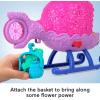 Fisher-Price Imaginext DreamWorks Trolls Toys Branch’s Buggy, Push-Along Car & Figure Playset for Pretend Play Kids Ages 3+ Years(Poppy’s Copter)