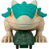 Fisher-Price Imaginext Jurassic World Dinosaur, Ankylosaurus Push-Toy with Rolling Wheels & Wiggling Motion, 5.5 Inches Tall