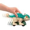 Fisher-Price Imaginext Jurassic World Dinosaur, Ankylosaurus Push-Toy with Rolling Wheels & Wiggling Motion, 5.5 Inches Tall
