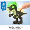 Fisher-Price Imaginext Jurassic World Dinosaur Toy Deluxe Dracorex XL 10-Inch with Lights & Sounds for Pretend Play Kids Ages 3+ Years