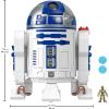 Fisher-Price Imaginext Star Wars Toy R2-D2 (17.5 in Tall) with Lights Sounds & C-3P0 Metal Character Key for Kids Ages 3+ Years