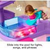 Fisher-Price Little People Toddler Toy Barbie DreamHouse Playset with Music Lights & Figures for Pretend Play Kids Ages 18+ Months(Dreamhouse)