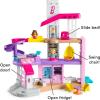 Fisher-Price Little People Toddler Toy Barbie DreamHouse Playset with Music Lights & Figures for Pretend Play Kids Ages 18+ Months(Dreamhouse)