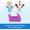 Fisher-Price Little People Toddler Toy Disney Frozen Arendelle Sledding Adventures Playset with Figures for Pretend Play Ages 18+ Months