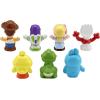 Fisher-Price Little People Toddler Toy Disney Toy Story 7 Friends Figure Set with Woody & Buzz Lightyear for Pretend Play Ages 18+ Months (Amazon Exclusive)