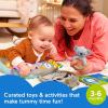 Fisher-Price Newborn Baby Kit Let’s Snuggle & Play Set, Developmental Toys with Activity Guide for Infants Ages 0+ Months(3-6 Months)