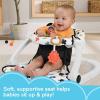 Fisher-Price Portable Baby Chair, Cute Cow Sit-Me-Up Floor Seat with BPA-Free Teether & Clacker Newborn Developmental Toys (Amazon Exclusive)(Cow)