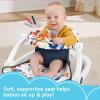 Fisher-Price Portable Baby Chair, Cute Cow Sit-Me-Up Floor Seat with BPA-Free Teether & Clacker Newborn Developmental Toys (Amazon Exclusive)(Darling Dots)