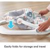 Fisher-Price Portable Baby Chair Sit-Me-Up Floor Seat with Developmental Toys & Machine Washable Seat Pad, Froggy(One Size)