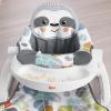 Fisher-Price Portable Baby Chair Sit-Me-Up Floor Seat with Snack Tray, Newborn Sensory Activity Toys & Plush Cute Sloth Washable Pad​(27.17 x 20.87 x 12.2 Inch)