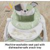 Fisher-Price Portable Baby Chair Sit-Me-Up Floor Seat with Snack Tray and Developmental Toys, Puppy Perfection
