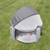 Fisher-Price Portable Bassinet On-The-Go Baby Dome, Travel Play Space with Developmental Newborn Toys & Canopy, Rosy Windmill