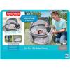 Fisher-Price Portable Bassinet On-The-Go Baby Dome, Travel Play Space with Developmental Newborn Toys & Canopy, Rosy Windmill