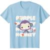 Fisher-Price Purple Monkey T-Shirt(Baby Blue)