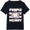 Fisher-Price Purple Monkey T-Shirt(Black)