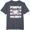 Fisher-Price Purple Monkey T-Shirt(Heather Blue)