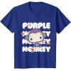 Fisher-Price Purple Monkey T-Shirt(Royal Blue)