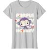 Fisher-Price Purple Monkey T-Shirt(Silver Grey)