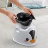 Fisher-Price™ Toddler Toilet Penguin Potty Training Seat, Portable Chair with Handles for Kids and Removable Bowl