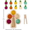 Fisher-Price Wood Montessori Toy Sorting Tree, American Montessori Society Seal of Excellence, Wooden Learning Activity Puzzle & Expert Play Tips for Preschool Kids Ages 3+ Years​ (Amazon Exclusive)